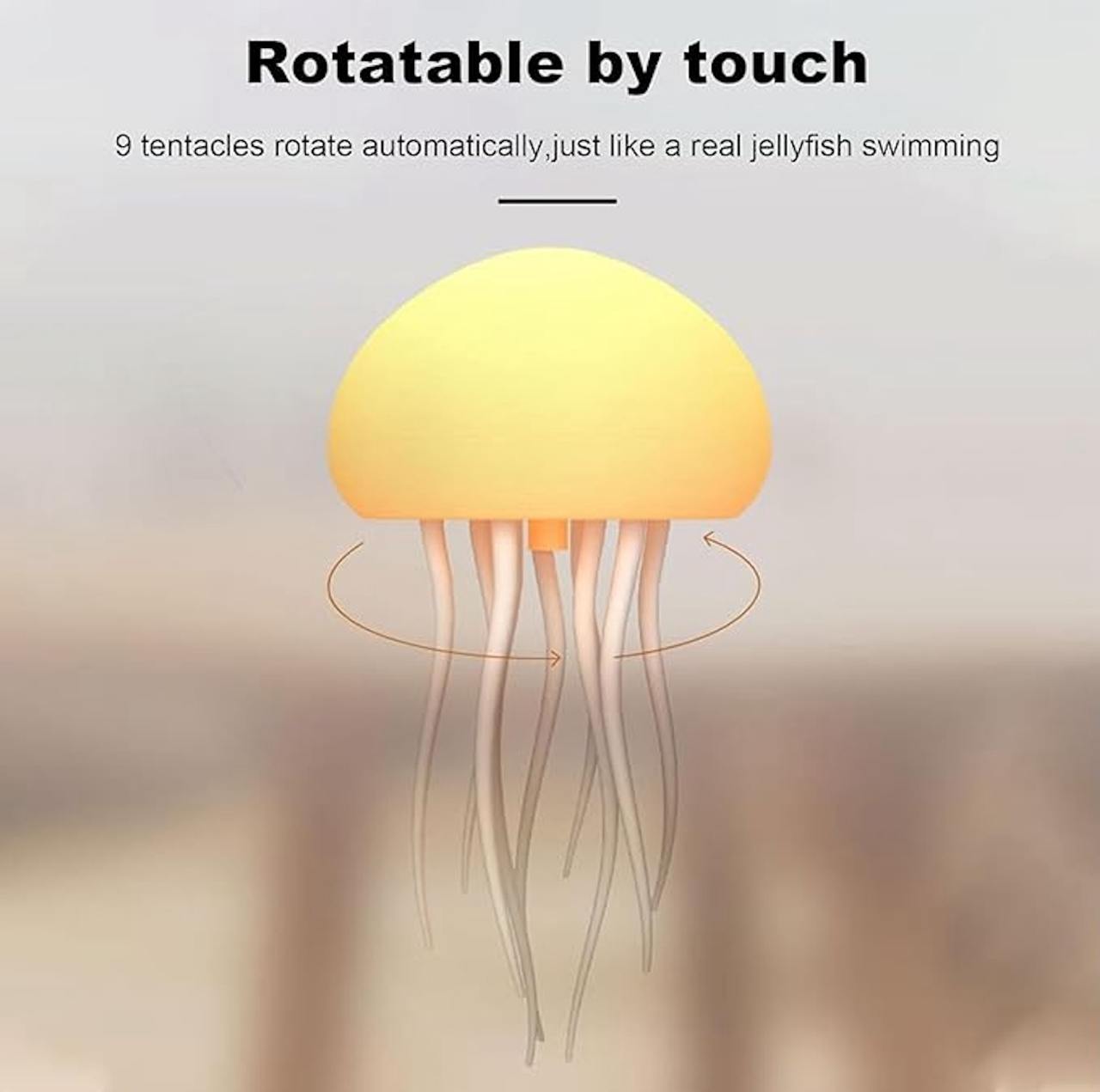 Jellyfish Lamp with Dancing Legs | RGB Gradient